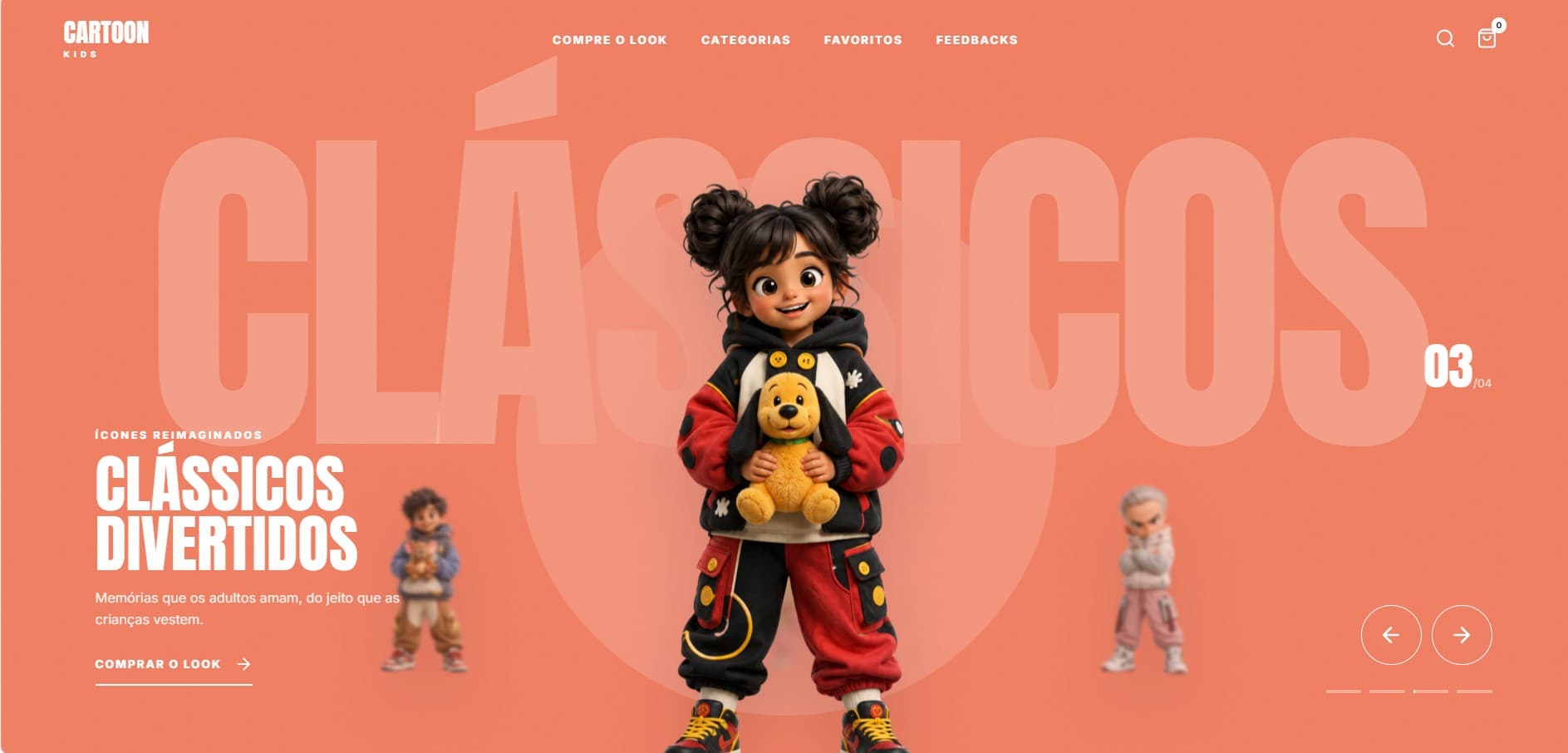 Site completo - Loja virtual